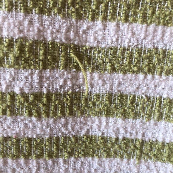 Anthropologie Green Striped Dress - Picture 3 of 5